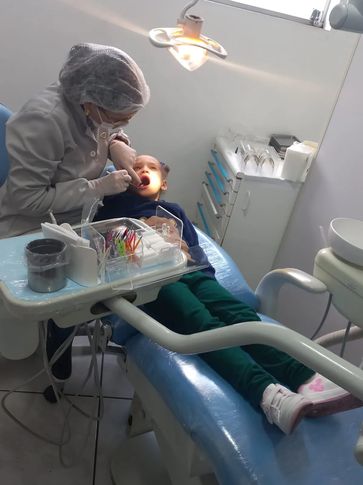 Ambiente acolhedor do Instituto Aguilar